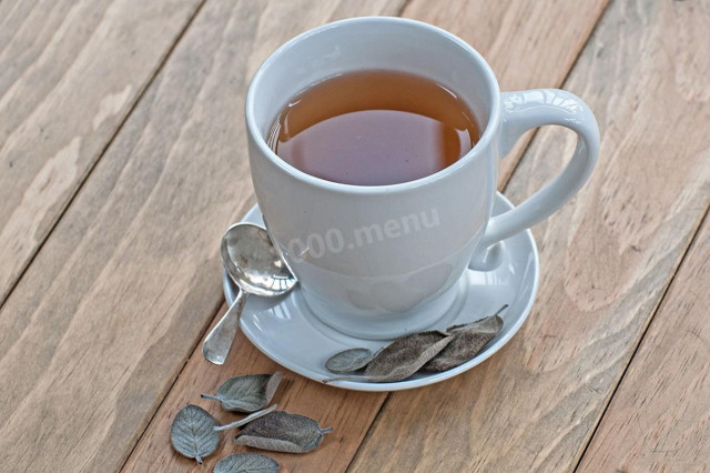 Чай з шавлією рецепт з фото 