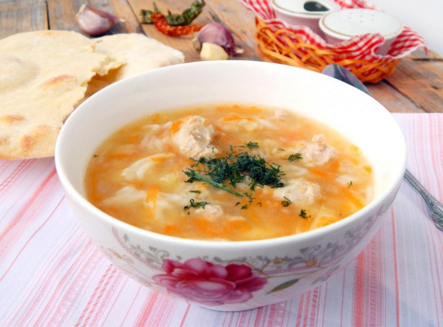 Суп з манкою рецепт з фото покроково 