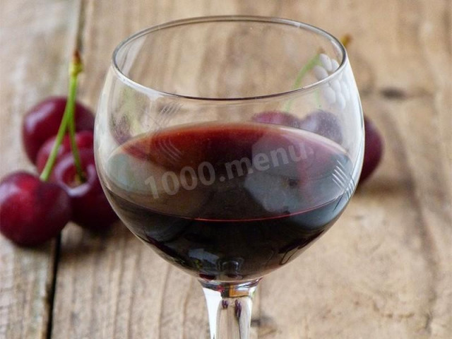Домашнє вино з вишні без кісточок рецепт з фото 