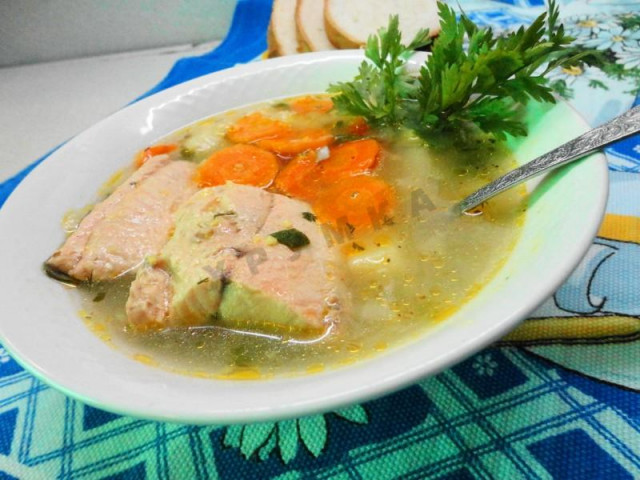 Рибний суп вуха з кети рецепт з фото крок за кроком 