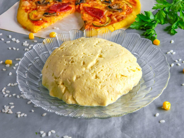 Безглютенове тісто для піци рецепт з фото покроково 