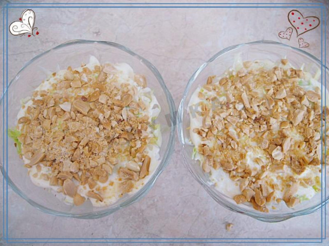 Салат з арахісом і куркою рецепт з фото покроково 