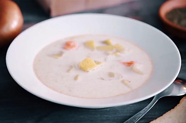 Норвезький суп із сьомги з вершками рецепт з фото і відео 