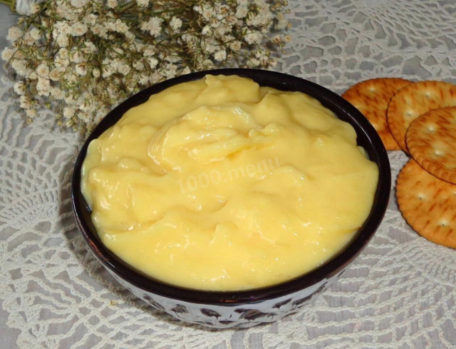 Заварний крем для торта на жовтках рецепт з фото покроково 