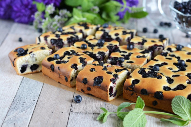 Фінський пиріг з чорницею рецепт з фото покроково і відео 
