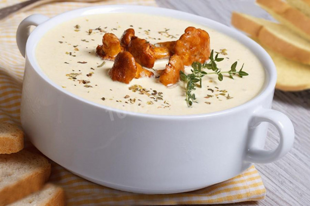 Вершковий крем суп рецепт з фото 