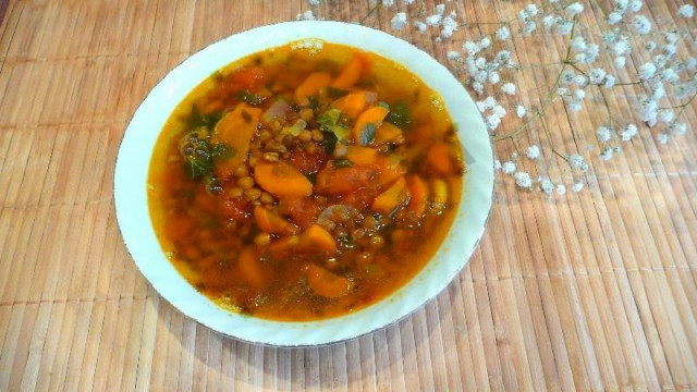 Суп з сочевиці Масурдал рецепт з фото покроково 
