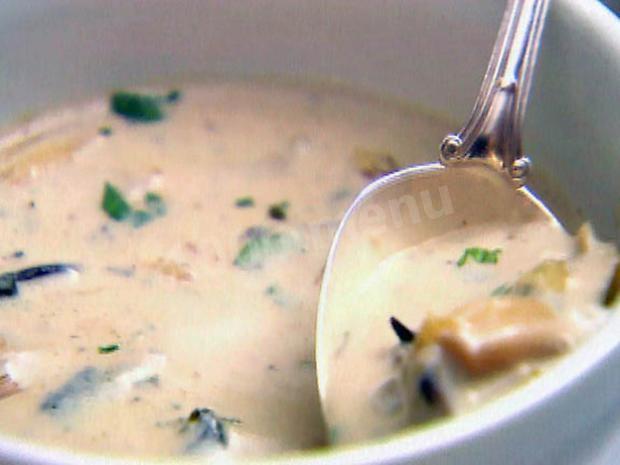 Грибний суп-крем з білих грибів з вершками рецепт з фото