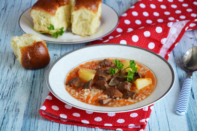 Суп з серця яловичого рецепт з фото покроково і відео 