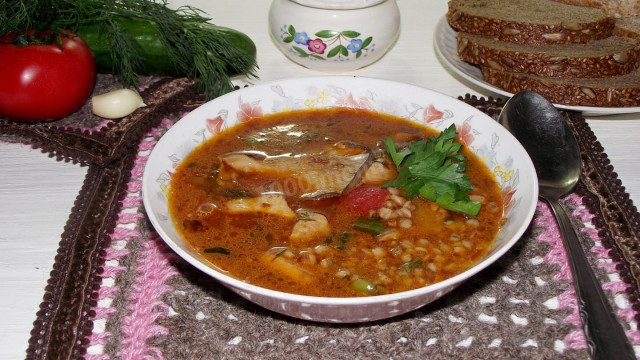 Суп гречаний з грибами рецепт з фото 