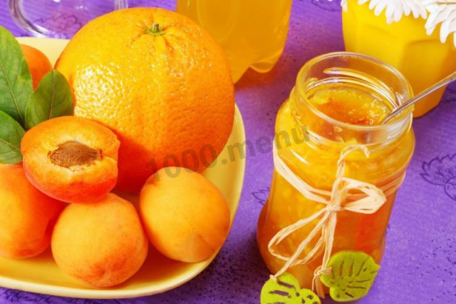 Варення з абрикосів без кісточок з апельсином на зиму рецепт з фото 
