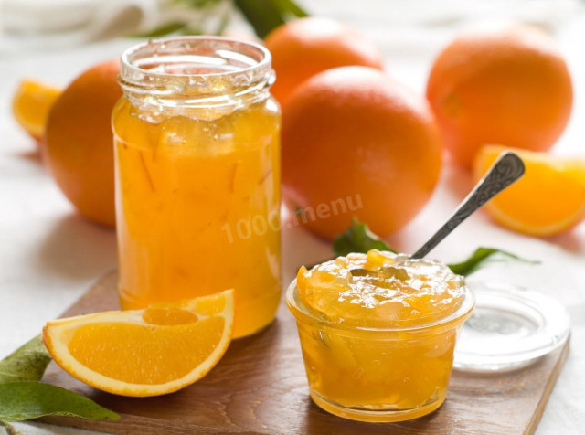 Конфітюр апельсиновий рецепт з фото 