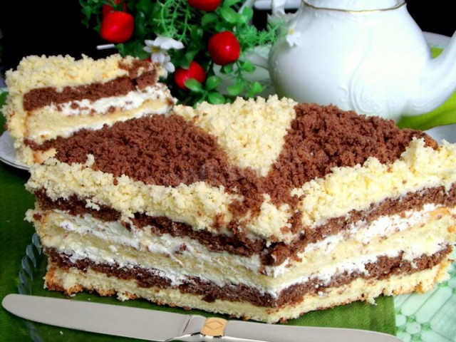 Махровий торт рецепт з фото 