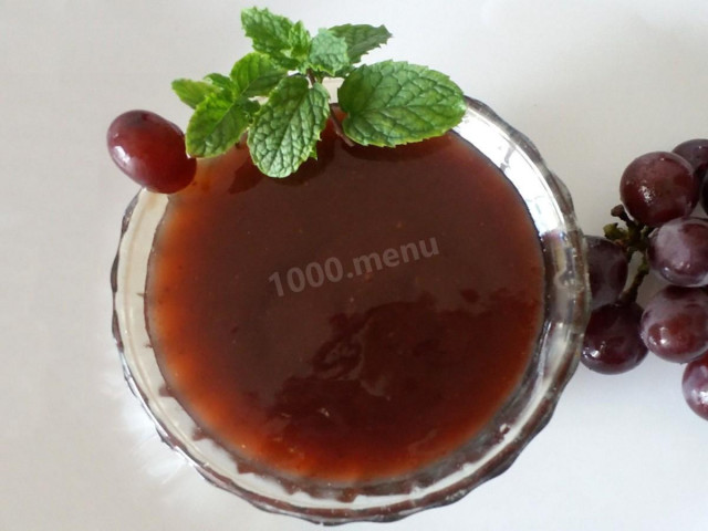 Виноградний соус на зиму рецепт з фото 