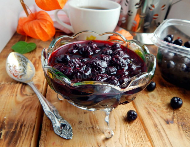 Варення з черноплодки на зиму рецепт з фото покроково 