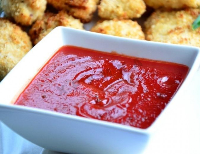 Домашній кетчуп з томатного соку рецепт з фото покроково 
