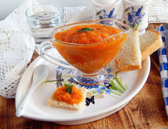 Ікра з моркви з помідорами на зиму рецепт з фото покроково 