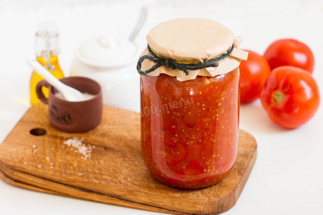 Перець в томатному соусі на зиму рецепт з фото покроково 