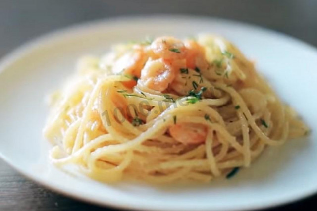 Паста з морепродуктами сирно вершкова рецепт з фото покроково і відео 