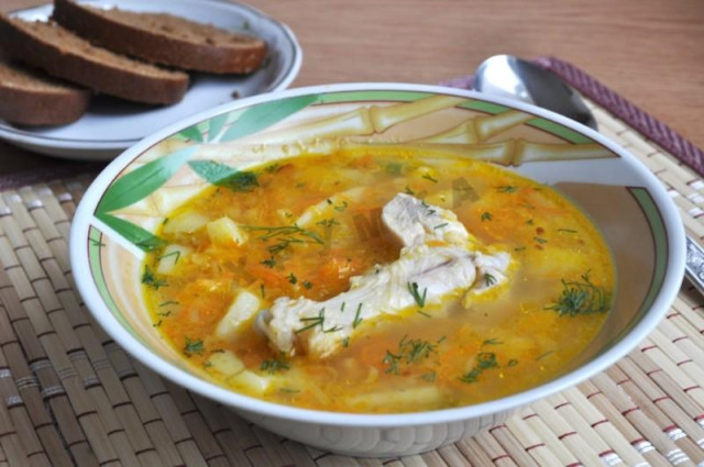 Суп сочевичний курячий з картоплею і зеленню рецепт з фото покроково 