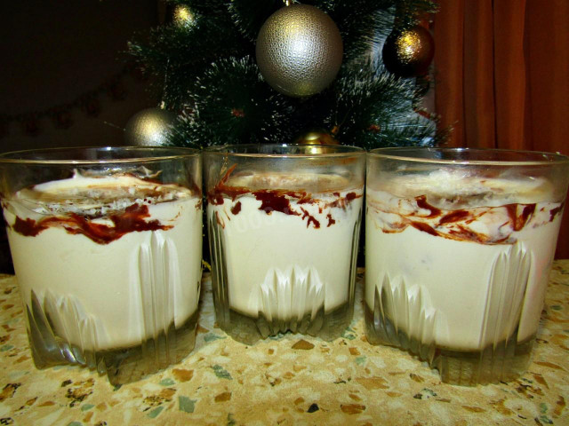 Десерт Птичье молоко на агар-агаре