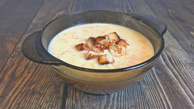 Сирний суп для ледачих рецепт з фото і відео 