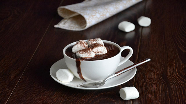 Густий гарячий шоколад з крохмалем рецепт з фото покроково і відео 