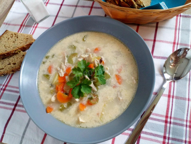 Бельгійський курячий суп Гентський Ватерзой рецепт з фото покроково і відео 