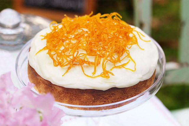 Апельсиновий кекс в мультиварці рецепт з фото 