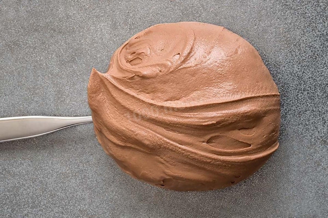 Шоколадний крем пломбір рецепт з фото 