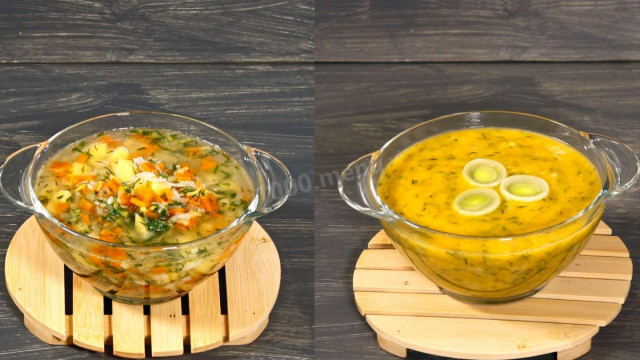 Овочевий суп на рибному бульйоні заправний рецепт з фото покроково і відео 