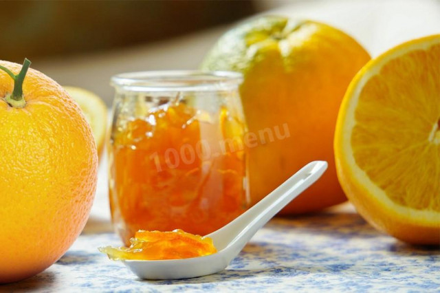 Апельсинове варення з шкіркою рецепт з фото 