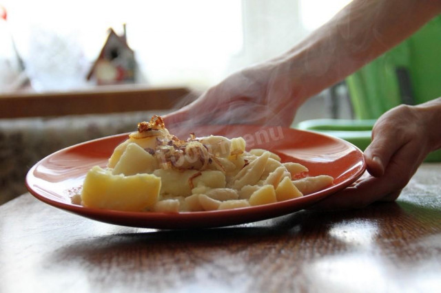 Картофельклейс - смачні галушки з картоплею до обіду рецепт з фото і відео 