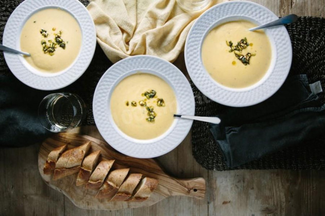 Суп з брукви рецепт з фото 