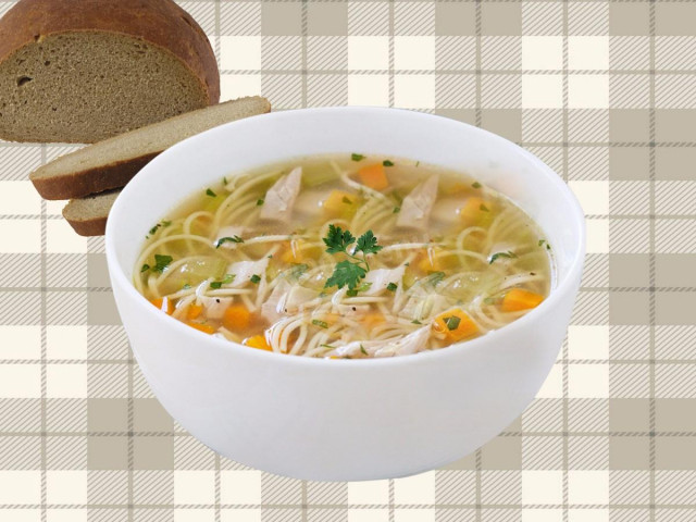 Суп з курячих лапок з вермішеллю рецепт з фото 