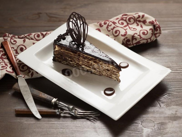 Торт Чорний принц класичний рецепт з фото 