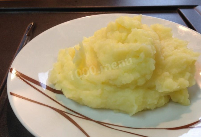 Картопелька пюре рецепт з фото покроково 
