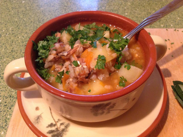 Густий суп з кількою в томаті рецепт з фото покроково 