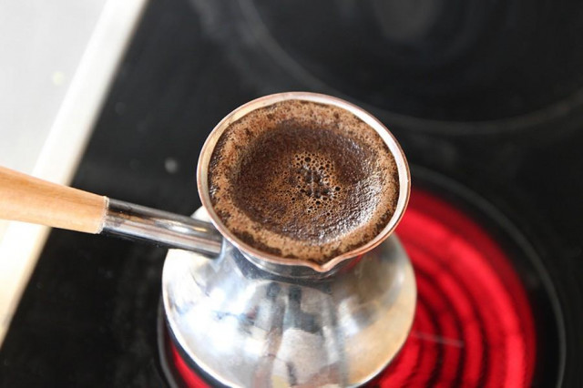 Кава в Турці на електричній плиті рецепт з фото 