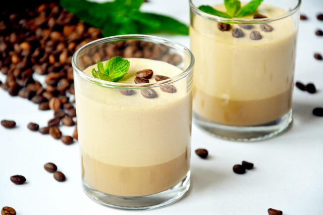 Ніжний кавовий крем-желе рецепт з фото 