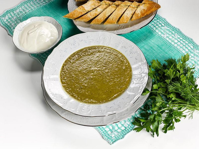 Суп пюре із зеленої сочевиці рецепт з фото 