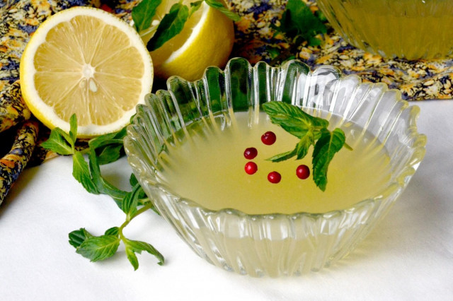 Лимонно-імбирне желе рецепт з фото 