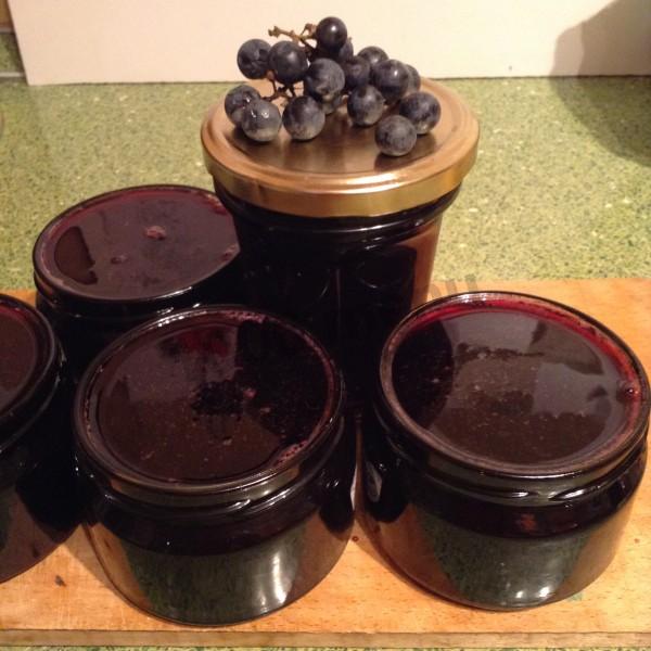 Желейне варення з дикого винограду рецепт з фото покроково 