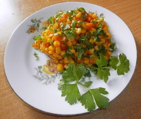 Кукурудза в томаті рецепт з фото покроково 