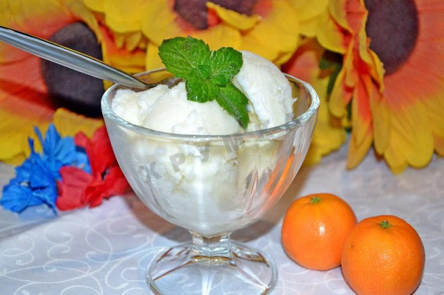 Домашнє морозиво Крем брюле рецепт з фото покроково 