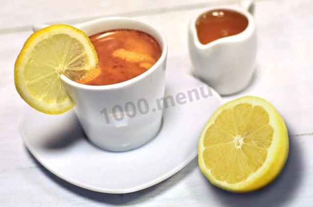 Кава з лимоном і медом рецепт з фото 