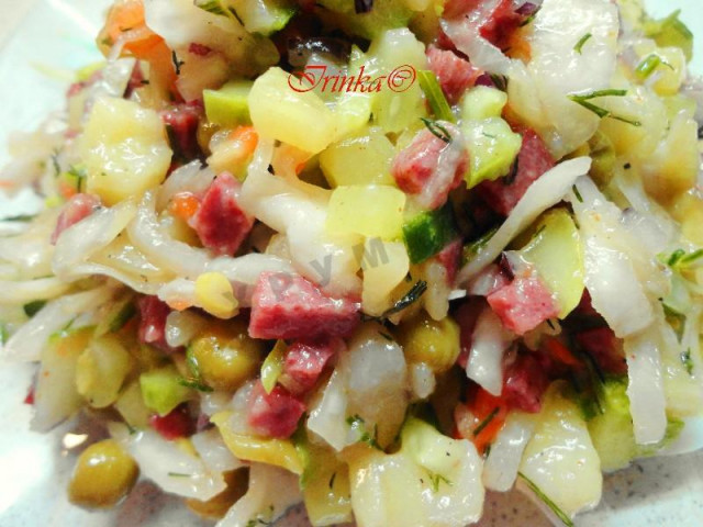 Шварцвальдський картопляний салат рецепт з фото покроково 