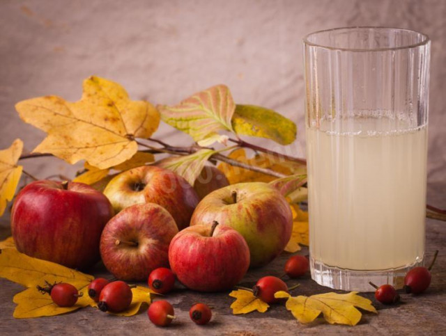 Чай зі свіжих яблук-Дичків рецепт з фото покроково 