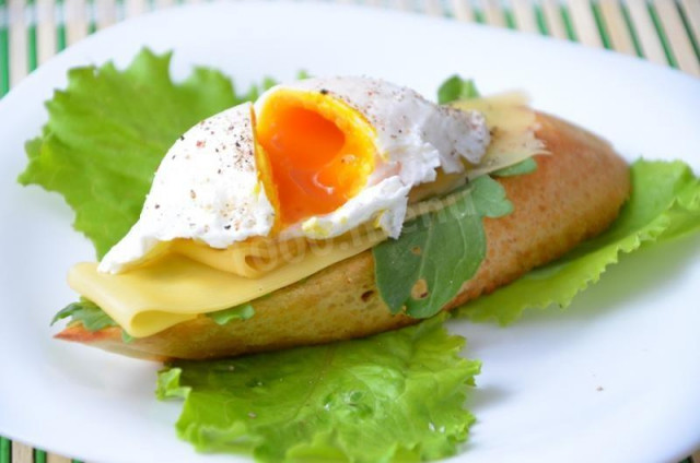 Яйце пашот - французький сніданок рецепт з фото покроково 