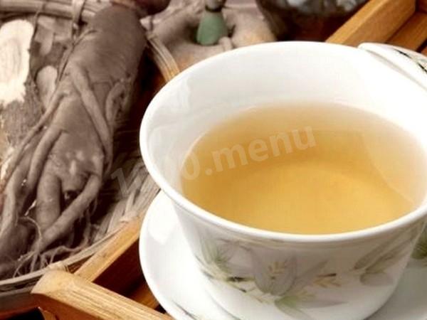 Зелений чай з женьшенем рецепт з фото 